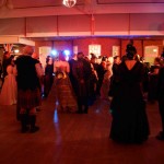 Steampunks dance at the Ball at the Asylum