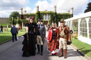 Four Steampunks at the Asylum