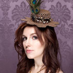 Steampunk Mini Tophat Gear Brim